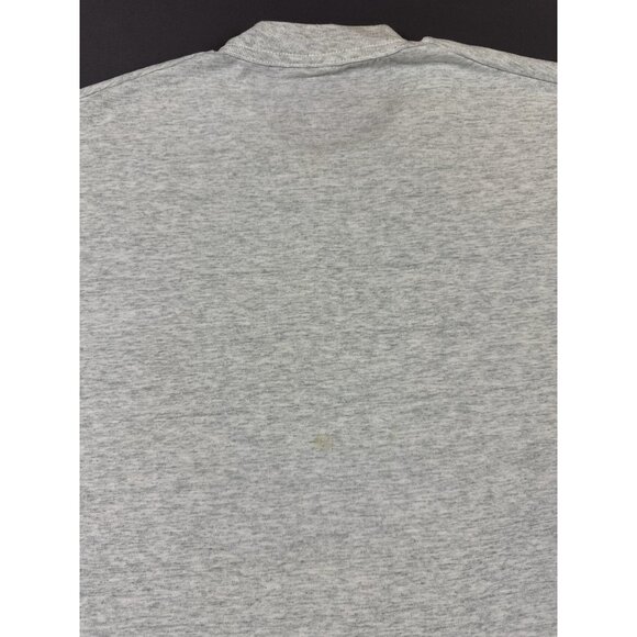 Vintage 90s Iowa University Hawkeye NCAA Tennis Grey Shirt XL Promo Sports Rare - Picture 4 of 6